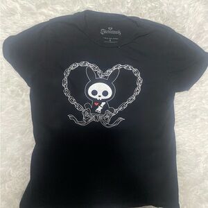 Hot Topic skelamimals Skeleton Bunny top
